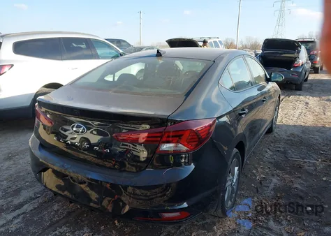 2019 Hyundai Elantra Sel z USA, uszkodzony, nr VIN KMHD84LF1KU874639